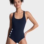 Roxy Active Solid Basic One Piece Bikini & badedragt - Dame - Anthracite - Gumpel & Co