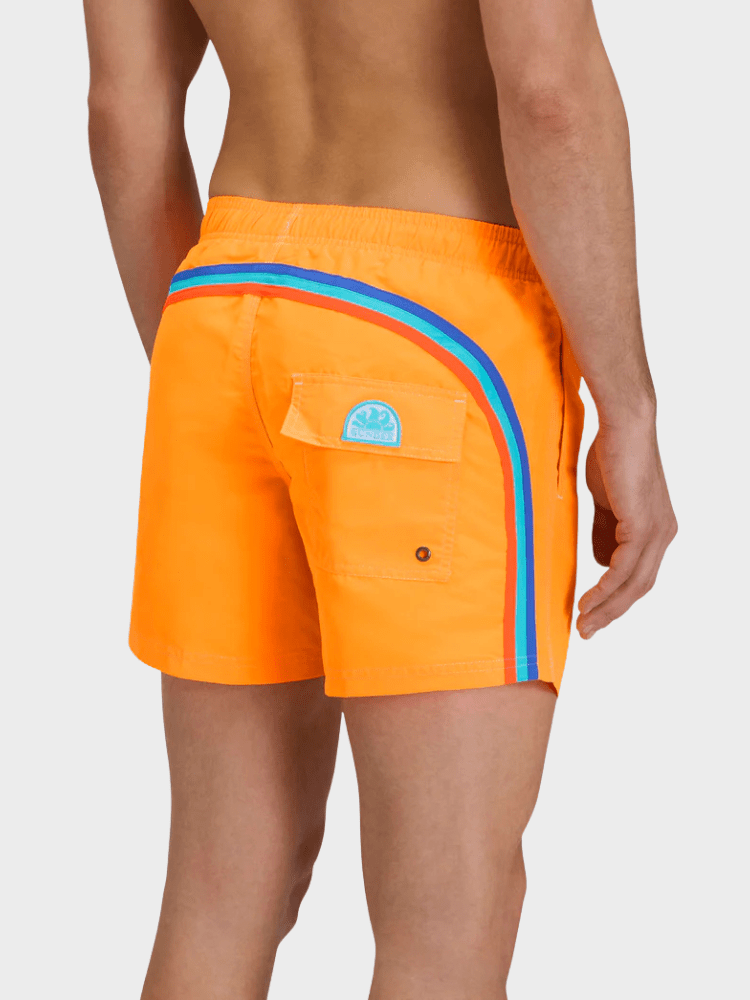 Iconic Taffeta Short Badebukser - Herre - Energy - Gumpel & Co