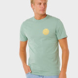 Wettie Passage Icon T shirt - Herre - Aloe - Gumpel & Co