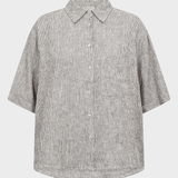 Lava Skjorte - Dame - COFFEE BEAN W. STAR OFF - WHITE - Gumpel & Co