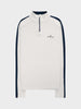 5Mila Half Zip - Herre - White/Stripe