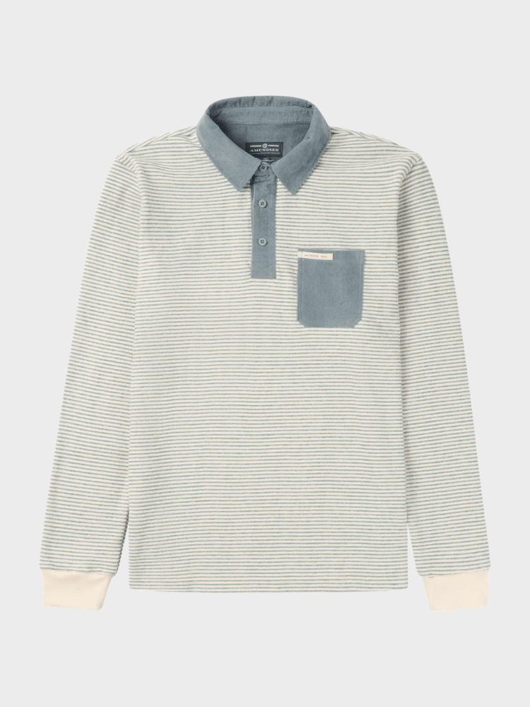 Chukka Sweater - Herre - Stormy Blue - Gumpel & Co