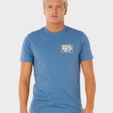 Pacific Rinse Sunrise T shirt - Herre - Bluefin - Gumpel & Co