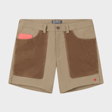 7 Inch Field Shorts - Herre - Cowboy / Tan - Gumpel & Co