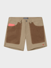 7 Inch Field Shorts - Herre - Cowboy / Tan
