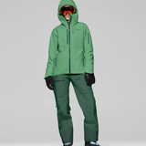 lofoten Gore Tex Isoleret Skijakke - Dame - Dark Ivy