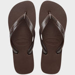 Top Tiras Klipklapper - Dame - Dark Brown - Gumpel & Co