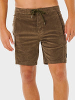 Classic Surf Cord Shorts - Herre - Rock