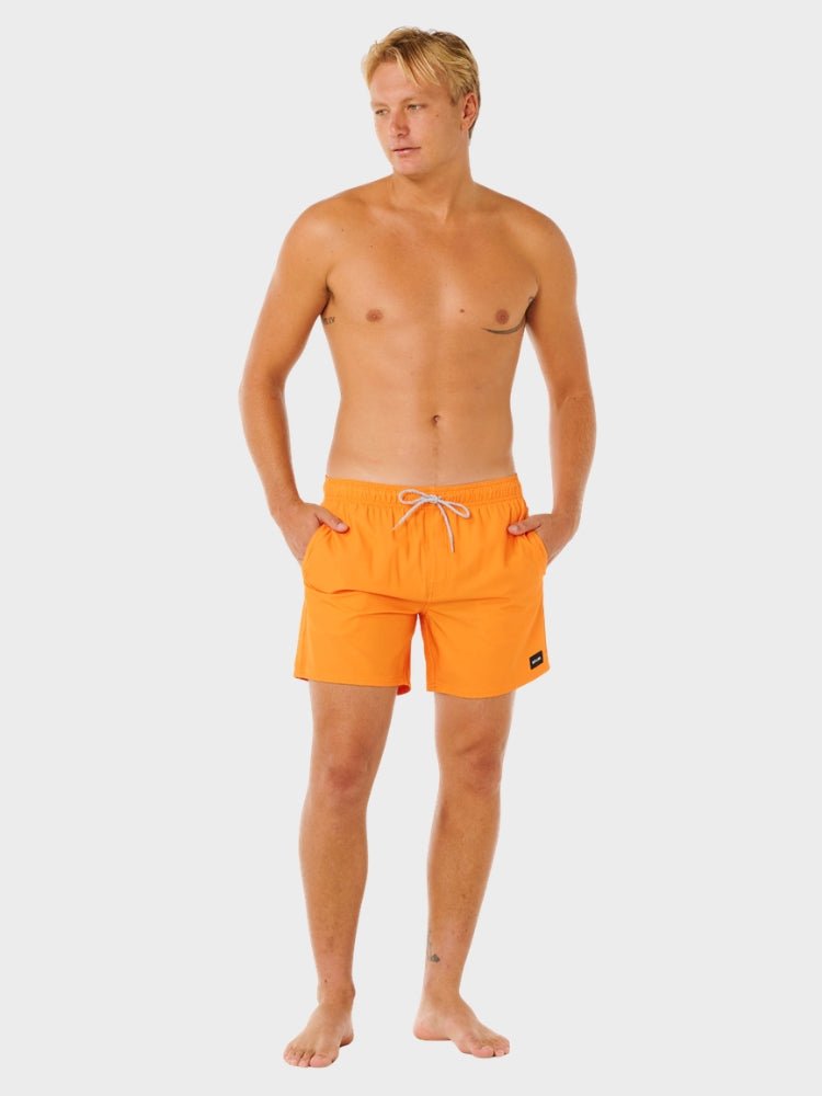 Rip Curl Offset Daily Badeshorts - Herre - Bright Orange