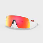 Sutro Lite Solbriller - Matte White / Prizm Ruby - Gumpel & Co