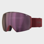 REVENT Q Large HD Skibrille - Unisex - Maroon - Gumpel & Co