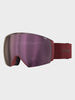 REVENT Q Large HD Ski Goggles - Unisex - Maroon