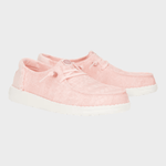 Hey Dude Wendy Crochet Lace - Dame - Pale Pink