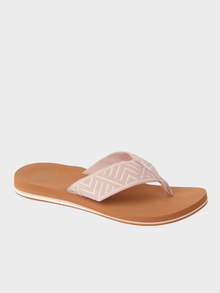 Reef Spring Woven Klipklapper - Dame - Cameo rose - Gumpel & Co