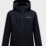 Junior Maroon Insulated Skijakke - Børn - Sort