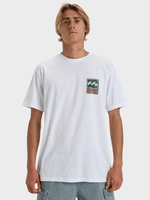 Stamp T-Shirt - Herre - Hvid