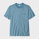 Trail Harbor Pocket Tshirt - Herre - Shore Blue - Gumpel & Co