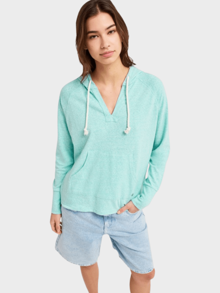 Destination Surf Top - Dame - Pool Blue - Gumpel & Co