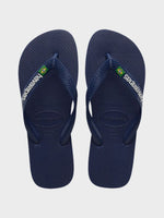 Brasil Logo Klipklapper - Unisex - Navy Blue