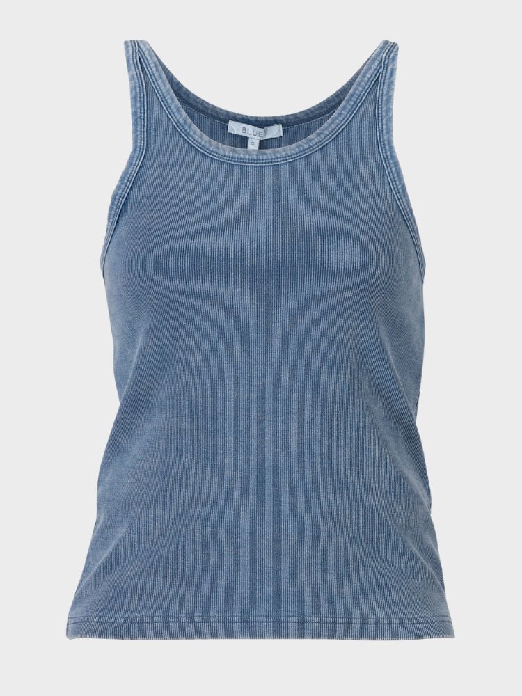 BLUE SPORTSWEAR Delia denim Tank Top - Dame - Denim Blue