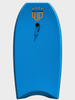 Woop Boogie Wave Power Bodyboard - Unisex - Blue Tangerine