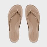 CROCS Miami Jelly Round Toe Flip Crocs - Voksen - Milk Chocolate Jelly