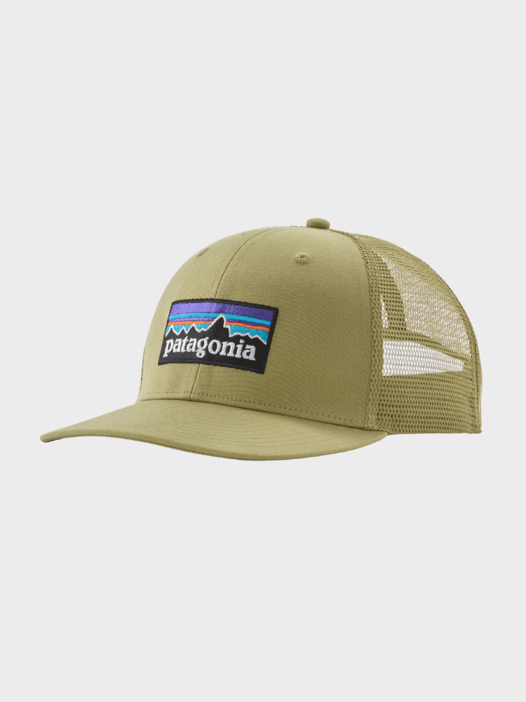 Patagonia P6 Logo Trucker Cap - Unisex - Gumtree Green (grøn)