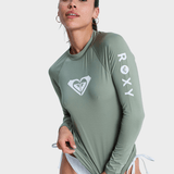 Whole Hearted Langærmet UV trøje - Dame - Oil Green - Gumpel & Co