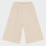 KNOWLEDGE COTTON APPAREL Culotte Shorts - Dame - Yarndyed - Light feather gray