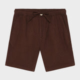 Ash comfort structure shorts - Herre - Shaved Chocolate
