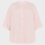 KNOWLEDGE COTTON APPAREL Hørskjorte - Dame - Pale Pink