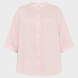 KNOWLEDGE COTTON APPAREL Hørskjorte - Dame - Pale Pink