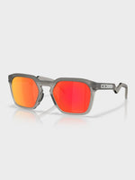 Hstn SQ Solbriller - Matte Grey Smoke / Prizm Ruby