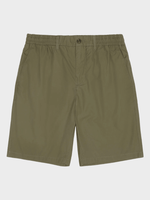 Fig Poplin Shorts - Herre - Burned Olive