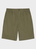 Fig Poplin Shorts - Herre - Burned Olive