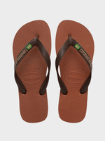 Brasil Logo Klipklapper - Dame - Rose/Coffee