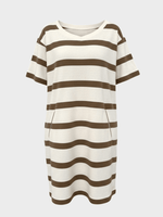 Jessica Dress - Dame - Ecru w/Cognac