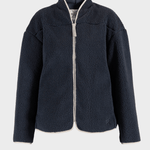 Delta teddyfleece Blouse - Dame - Dusty Navy - Gumpel & Co