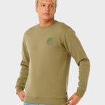 Wetsuit Icon Sweatshirts - Herre - Surplus Green - Gumpel & Co