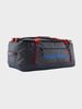 Black Hole Duffel 70L - Smolder Blue w/Amanita Red