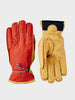 Wakayama 5 fingre Skihandsker - Unisex - Flame red/Tan