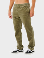Classic Surf Cord Beach Bukser - Herre - Surplus Green