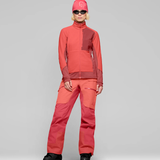 W lofoten warm2 Midlayer - Dame - Deep Sea Coral/Baked Apple