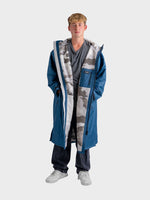 Advance Long Sleeve Dryrobe - Unisex - Deep Sea Blue / Sand Camo