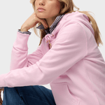 Essential Logo Zip Hoodie - Dame - Pink Lady - Gumpel & Co
