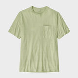Trail Harbor Pocket Tshirt - Herre - Steps: Lichen Green - Gumpel & Co