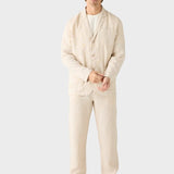 Chuck regular hørbukser - Herre - Light feather gray