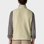 M's Retro Pile Vest - Herre - Pelican w/Smolder Blue - Gumpel & Co