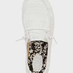 Hey Dude Wendy Crochet Lace - Dame - White