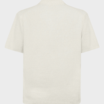 KNOWLEDGE COTTON APPAREL Organic Cotton Knitted Polo GOTS/Vegan - Herre - Egret